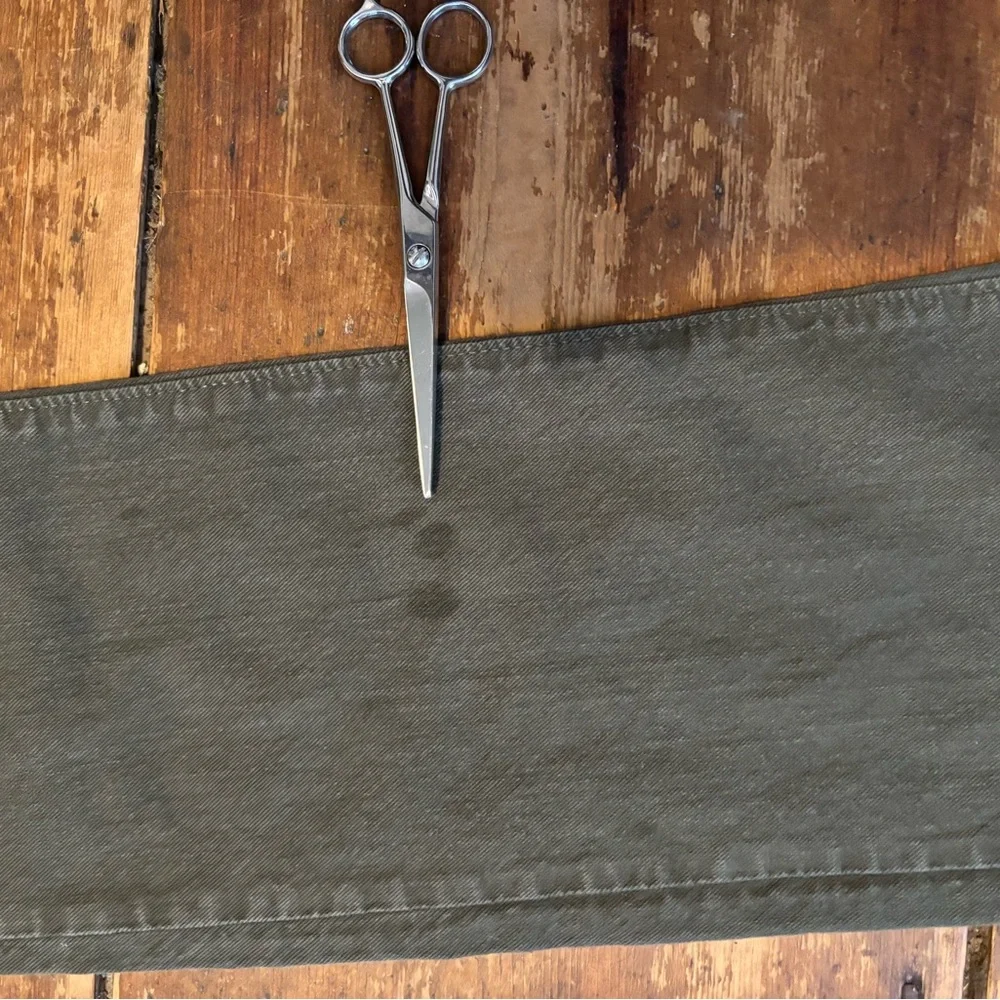 J Crew 770 32x34 olive green denim
